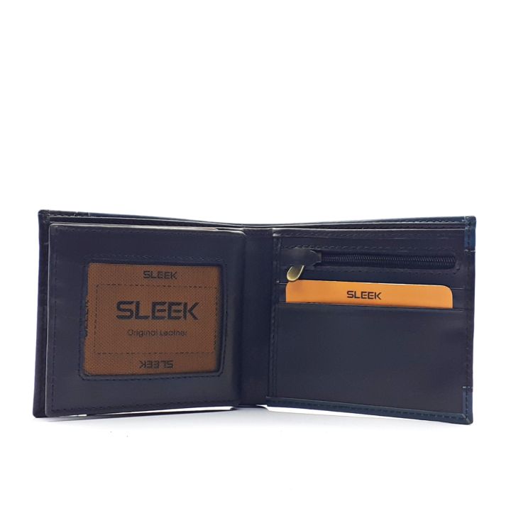 SLEEK%20Premium%20Leather%20Wallet%20for%20Men's%20with%20Zipper%20and%20Gift%20Box%20-%20Cash%20&%20Card%20Wallet%20with%20Coin%20Pocket%20-%20Bifold%20Slim%20Wallet%20-%20ZCM%20-%20Wallet%20for%20Men's%20-%20Image%205