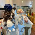 Pochacco Plush Doll Bag Sanrio Kawaii Plush Handbags Outdoor Decoration Pouch Girl Heart Furry Backpacks Christmas Gift for Kids. 