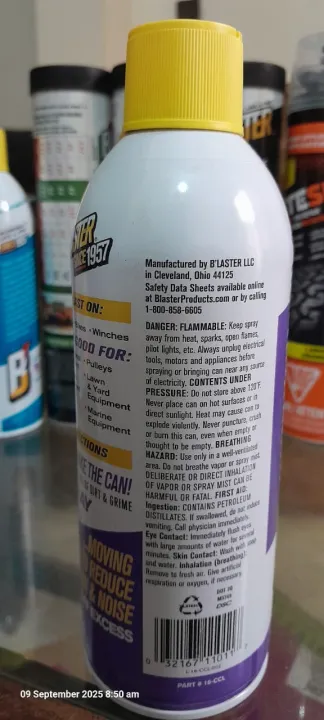 BLASTER%20Chain%20and%20Cable%20Lube%20Spray%2011oz%20Made%20In%20USA%20-%20Image%202