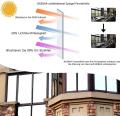 Privacy and Sun Control Window Tint for Home Light Blocking Brown Silver One Way Window Film Daytime Privacy Protect No Glue Anti Sun UV Film Mirror for Glass. 
