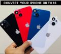 iPhone XR to 13 Conversion Sheet - Camera Converter Lens and Back Protection for iPhone XR. 