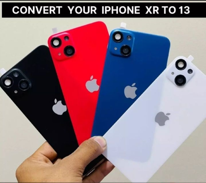 iPhone XR to 13 Conversion Sheet - Camera Converter Lens and Back Protection for iPhone XR
