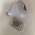 LED Wireless Light Bulb Speaker, RGB Smart Music Bulb. 