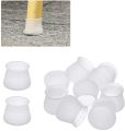 High Quality Furniture Silicone Protection Cover—4pcs Silicone Chair Legs Floor Protectors Caps ，Furniture Leg Caps with Felt Pads, Move Furniture Quietly and Protect Your Floors from Scratches. 
