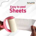 Lint Roller Sheets Lint Remover, Dust ,Hair and More Sticky Paper Clothing Dust Replacement Rolls. 