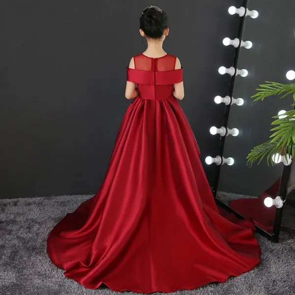Long%20Dresses%20Flower%20Girls%20Red%20Color%20Birthday%20Party%20Competition%20Evening%20Dresses%20For%20Kids%20(%20Fabric%20%20Net%20And%20Silk%20%20)%20%20(%20Size%2003%20Month%20To%2016%20Yrs)%20-%20Image%203