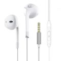 Langsdom V6 Hands Free Earbuds Earphones with Mic Good Bass Volume Control Headphones with Storage Bag for Devices of 3.5mm Jack. 