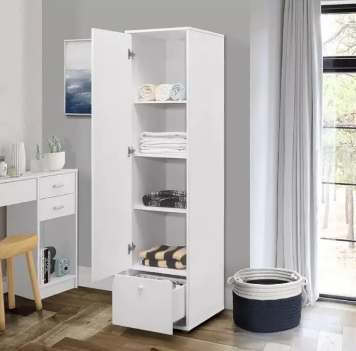 Tavish%20Single%20Door%20Wardrobe%20Armoire%20Closet%20with%20Hanging%20Storage,%20White%20Wood(BM%20Mart)%20-%20Image%202