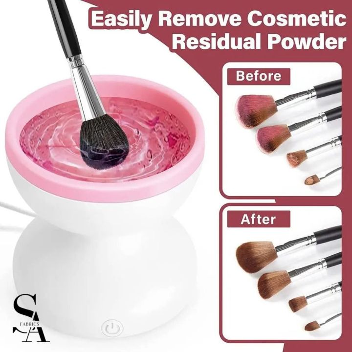 Electric Makeup Brush Cleaner Machine - Makeup Brushes - Brush Cleaner Makeup - Brush set - Brush cleaner makeup - Efficient Cleaning USB Powered