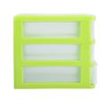 3 Layer Mini Drawer For Storage Set Desk Home Space Saving Jewelry Makeup Box Saver For Kids Miscellaneous Items Plastic 5x4x3 inches. 