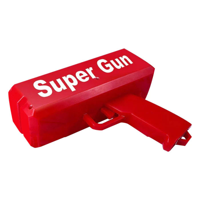Supreme Money G.u.n Cash Cannon G.u.n with 100PCS Money Spray G.u.n Make It Rain G.u.n Money Toy G.u.n Cash G.u.n new year gift , toys for kids