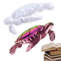 Turtle Candle Mold Semi 3D Silicone Turtle Mold Tortoise Resin Mold Tortoise Silicone Mold Epoxy Resin Mold Tortoise Soap Mold Decoration Wall Decor Molds For Candles. 