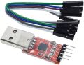 CP2102 USB 2.0 to TTL Module Serial Converter Adapter Module USB to TTL Downloader with Jumper Wires. 