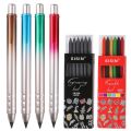 Simple 5.0mm Mechanical Pencil Engineering Drawing Smooth Writing Propelling Pencil Coarse Refill Sketch Pencil School Office. 