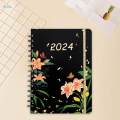 2024 Weekly Planner A5 12 Month Appointment Book for Office Adults. 