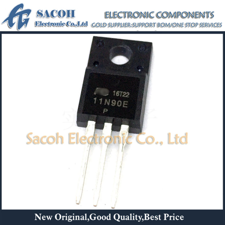 【tasselelf mall】Refurbished Original 10Pcs/Lot FMV11N90E 11N90E 11N90 10N80E 10N80 TO-220F 11A 900V MOSFET Transistor