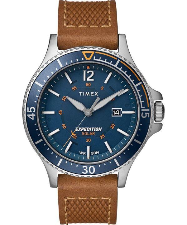 Timex Expedition Ranger Solar Blue Dial Watch for Men-TW4B15000