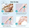 High Quality Crystal Hair Remover, Magic Hair Remover Painless Exfoliation, Painless Hair Remover Tool, Manual Epilator, Reusable Soft & Silky Skin, Apply to Any Part of The Body, Portable Beauty Companion for Hair-Free Confidence Anytime. 