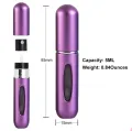 New Mini Refillable Perfume Bottle For Travel, Perfume Atomizer Bottle For Mens Or Women. 