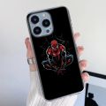 Marvel Spiderman Transparent Case for Tecno Camon 18 Premier 18I 18P 18T 17 17P 16 15 19 Pro Cover. 