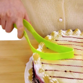 Cake Server And Slicer - Plastic Cake Cutter Knife. 