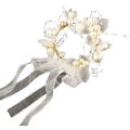 Pearl Crystal Wrist Corsage Bridesmaid Children's Hand Flower Marriage Beautiful Bride Wedding Bracelets Girls Jewelry Wrist New. 