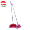 WBM Broom Brush, Ergonomic Design Suitable for Multipurpose Cleaning Broom Brush With Dustpan Set. 