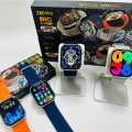 Z80 Pro series 9 2.1 NFC Ultra smart watch super Amolate Display with 2 Different straps | 49mm Big HD Display | Wirless Charging and Bluetooth support Calling. 