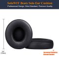 2 Pieces Earpads, Foam Ear Pad Cushion Cover for Beats Solo 2.0/3.0 Headphones. 