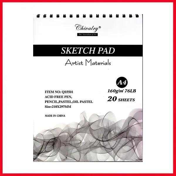 Chivalry%20Sketch%20Pad%20(Size%20A4,%20160g/m2,%2020%20Sheets)%20-%20Image%202