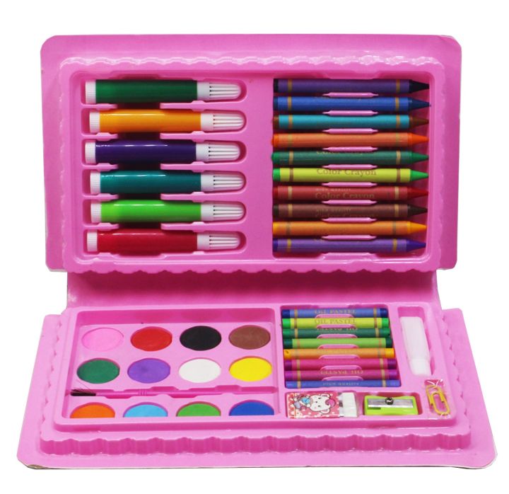 42 Pcs Multi Colour Set 42 PCS Kit / Set With Button Box Best Quality for kids
