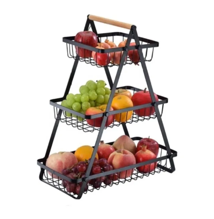 Kitchen%20Organizer/%20Fruit%20Basket/%20Vegetable%20Stand/%20Kitchen%20Counter%20Rack%20In%20Black%20Color%20-%20Image%206