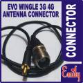 Antenna Connector For EVO Wingle Charji Internet Devices. 
