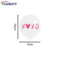 Valentine Day Balloon Set Romantic Valentine's Day Balloon Set Love Heart Balloons Decoration for Wedding Christmas Birthday 16pcs Diy Party Supplies. 