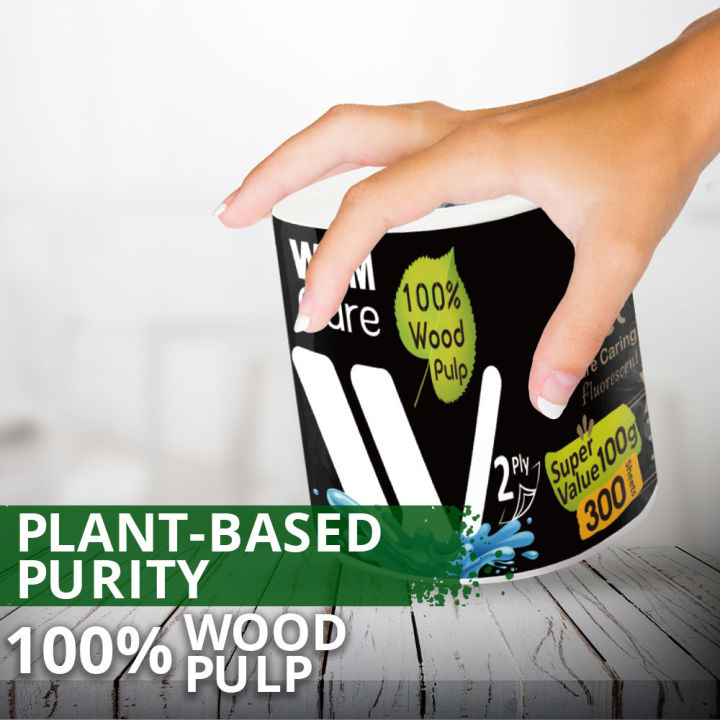 (Pack%20of%2020)%20WBM%20Toilet%20Tissue%20Roll%202%20PLY%20-%20300s%20%20100%25%20Wood%20Pulp%20Toilet%20Paper%20Roll%20-%20Image%204