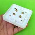 2in1 Bell Push Switch Button Waterproof China Fitting Sheet Bell Push Button Double Up and Down. 