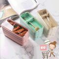 【Footprint】 Japanese 3 Layer Wheat Straw 900ML Lunch Box Portable Picnic Food Fruit Container Storage Box Wheat Plastick Travel Eco-Friendly School Office With Spoon And Fork Tableware Bento Box. 