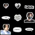 25 pcs ENHYPEN sticker pack based on park suung hoon, niki, jay, sunoo, heesung, jungwong, jake ideal for journaling, guitars, diaries, skateboards korean kpop idols music trendy aesthetic. 