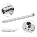16 Inch Long Polished Stainless Steel Wall Mounted Shower Head Extension Showers Arm. 