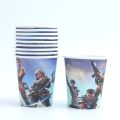 FORTNITE PARTY TABLEWARE PACK OF 10 PAPER CUPS. 