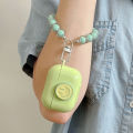 【Solo Yolo】Simple Green Smiley Silicone Case For Airpods Pro 2 1 Wireless Bluetooth Earphone Cases For Air pods 3 Fundas Candy Wrist chain. 