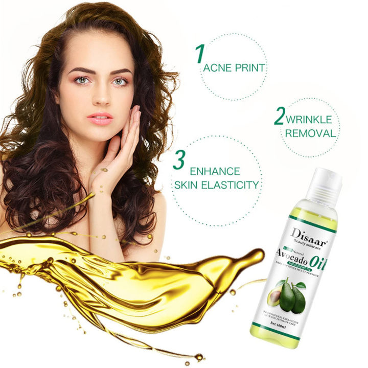 Disaar%20100%25%20Natural%20Avocado%20Oil%20Skin%20&%20Hair%20100ml%20-%20Image%203