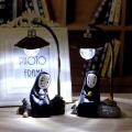 Spirited Away Kawaii No Face Male Nightlight Resin Handicraft Bedroom Lamp. 