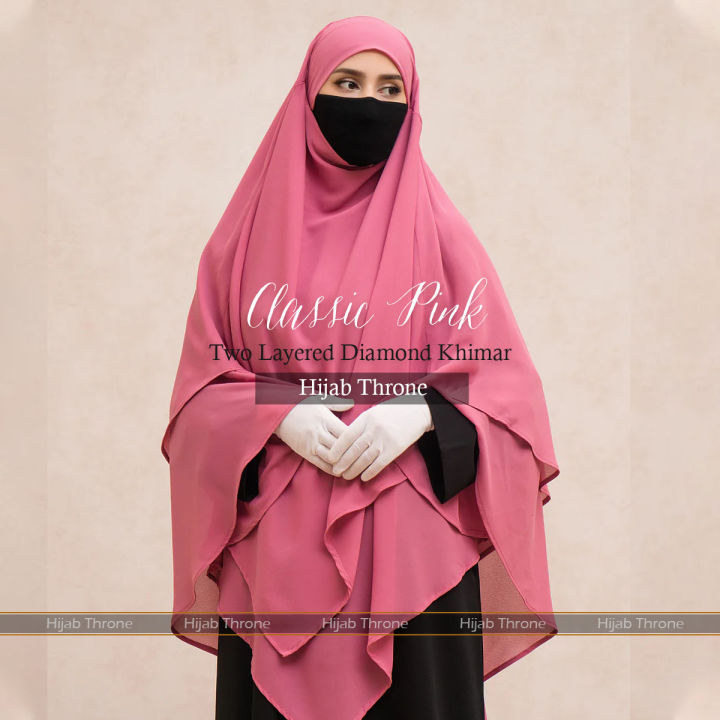 Hijab%20Throne%20%E2%80%93%20Classic%20Pink%20Two%20Layered%20Diamond%20Khimar%20-%20Extra%20Long%20Chiffon%20Georgette%20Fabric%20-%20Super%20Soft%20&%20Premium%20Quality%20Hijabs%20for%20Women%20-%20Image%202