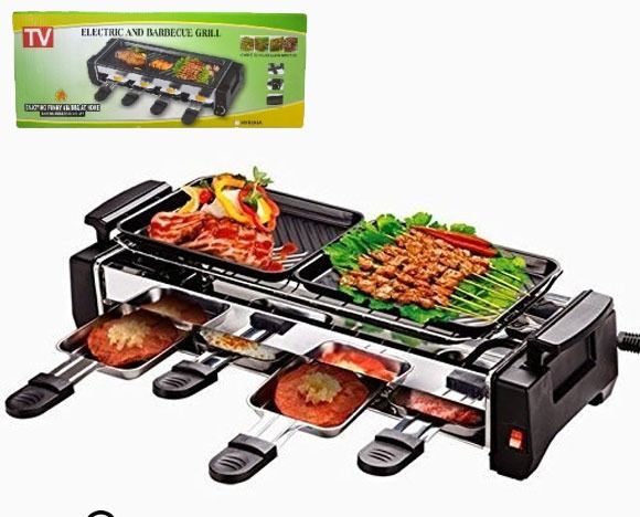 electric portable stone bbq grill raclette barbecue grill