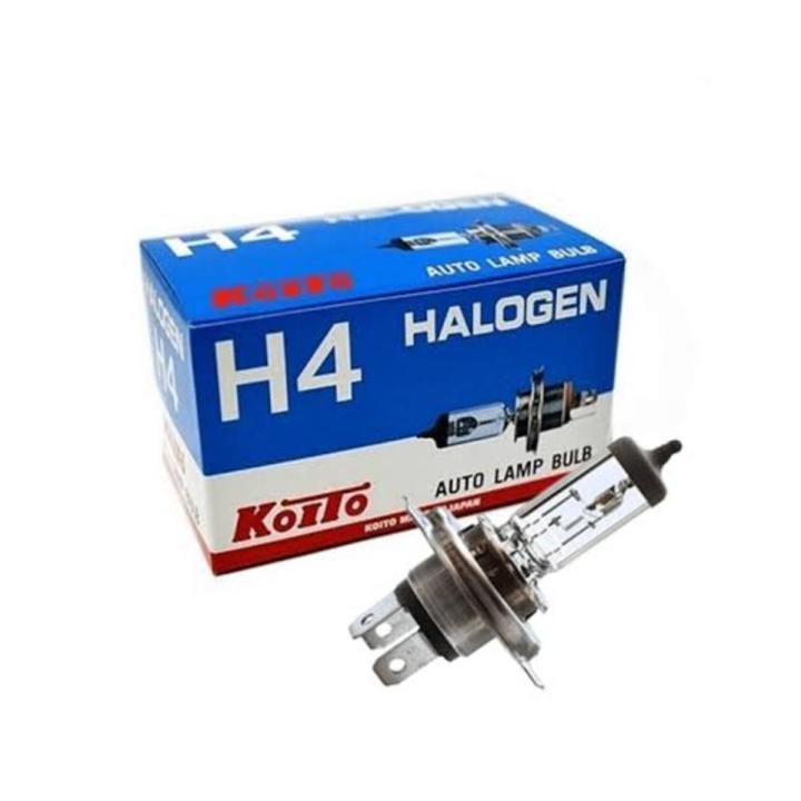 KOITO JAPAN H4 12V 100/90W HALOGEN BULB 3PIN FOR CAR HEAD LAMP 100% ORIGINAL