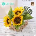 Exquisite Artificial Flowers Realistic Sunflower Artificial Flowers Low Maintenance Non-fading less Than. 