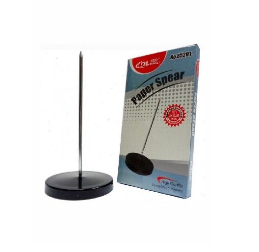 Paper Spear/ Bill Spindle: Check/Receipt Holder-Spike Stick for Business & Office Desks KS