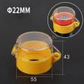 Push button switch protective cover Emergency anti-missing elevator emergency stop 16/22mm accessory round warning ring. 