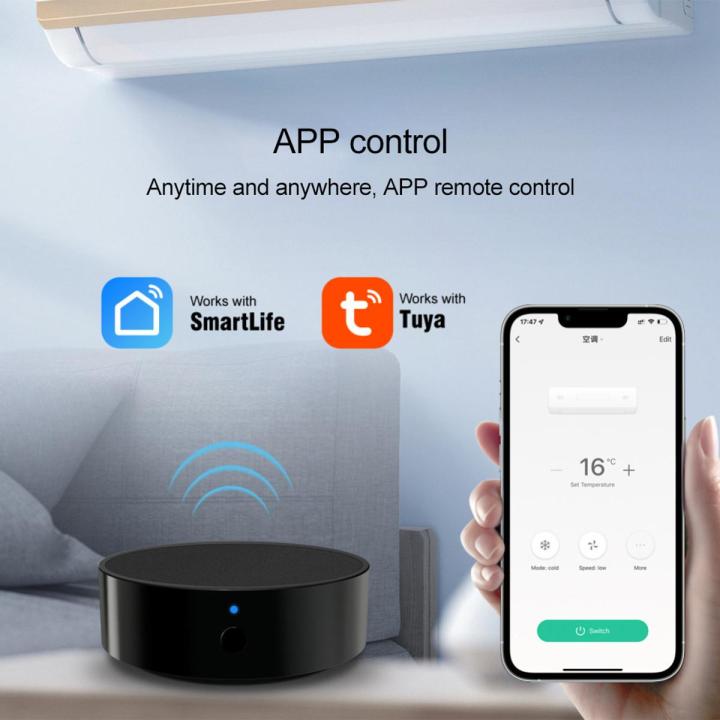 【KuaKe Mall】Tuya WiFi IR Control for TV, Smart Home Infrared Universal Remote Controller For Alexa Google Home